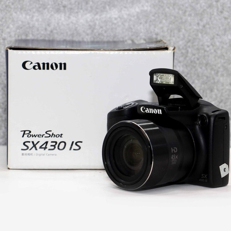 KAMERA PROSUMER CANON POWERSHOT SX 430 IS - WIFI - BEKAS FUNGSI NORMAL - SIAP PAKAI - COD SOLO