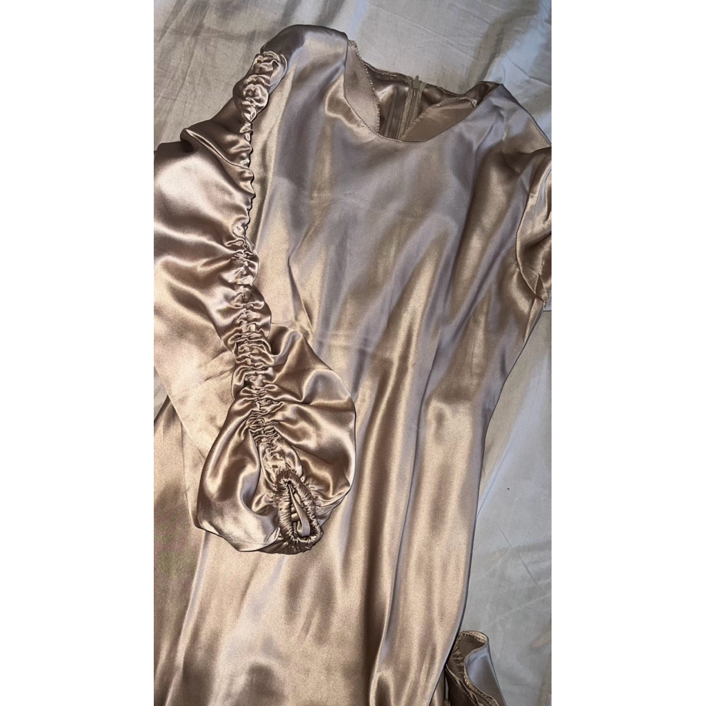 Preloved Silk Satin Dress