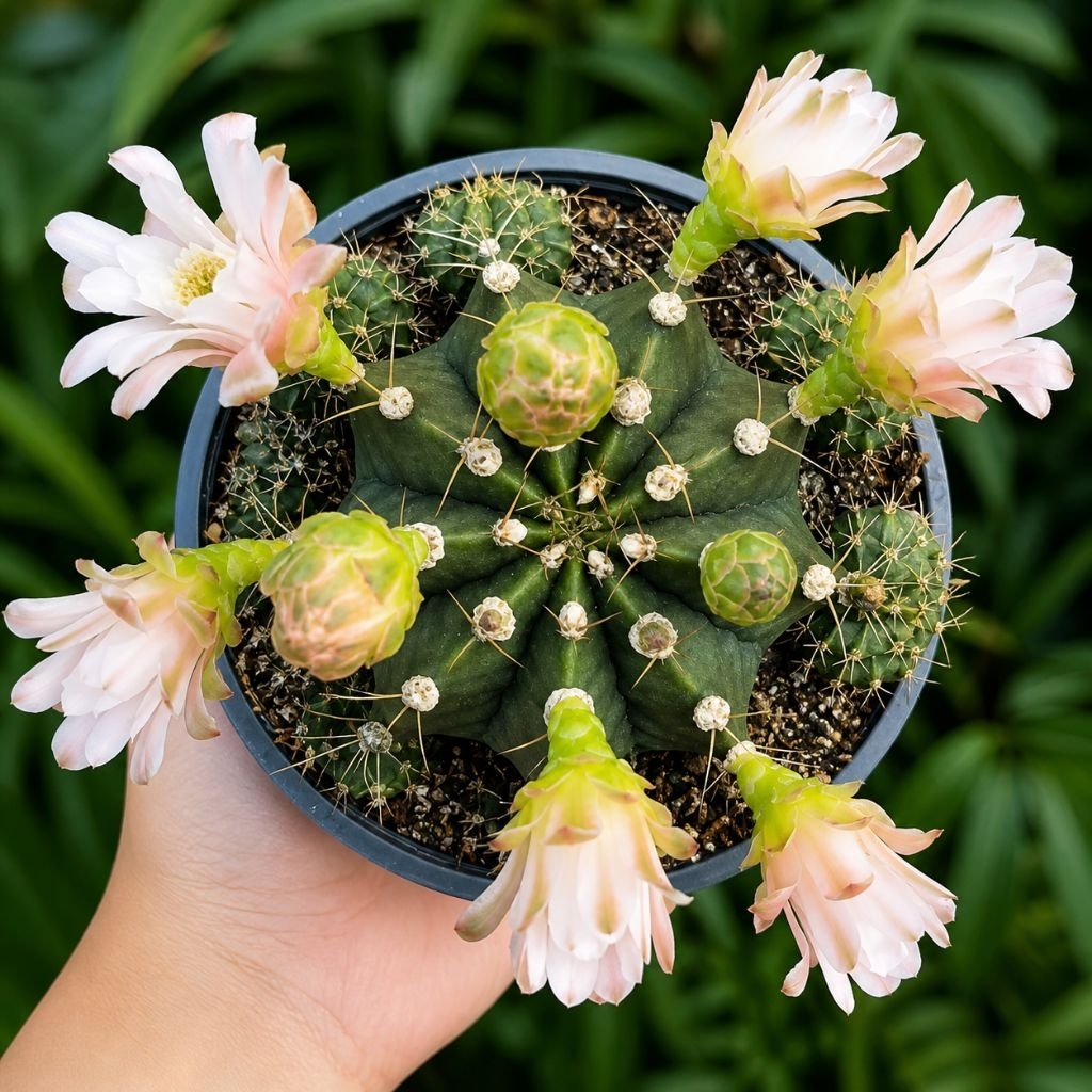 Kaktus Gymno Gimno kaktus Gymnocalycium gymno ukuran Indukan