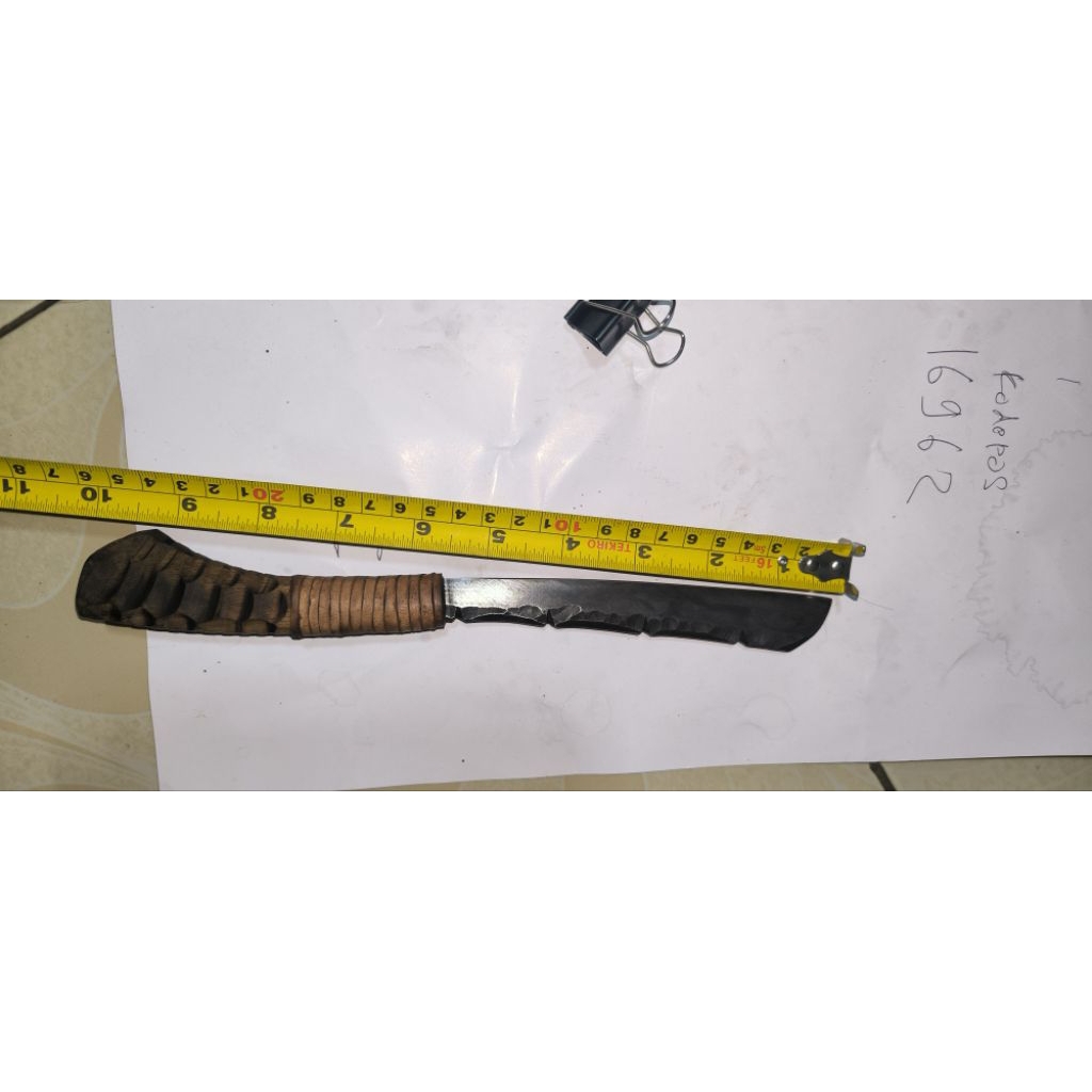 pisau unik gaya indian bahan baja karbon sarung kulit