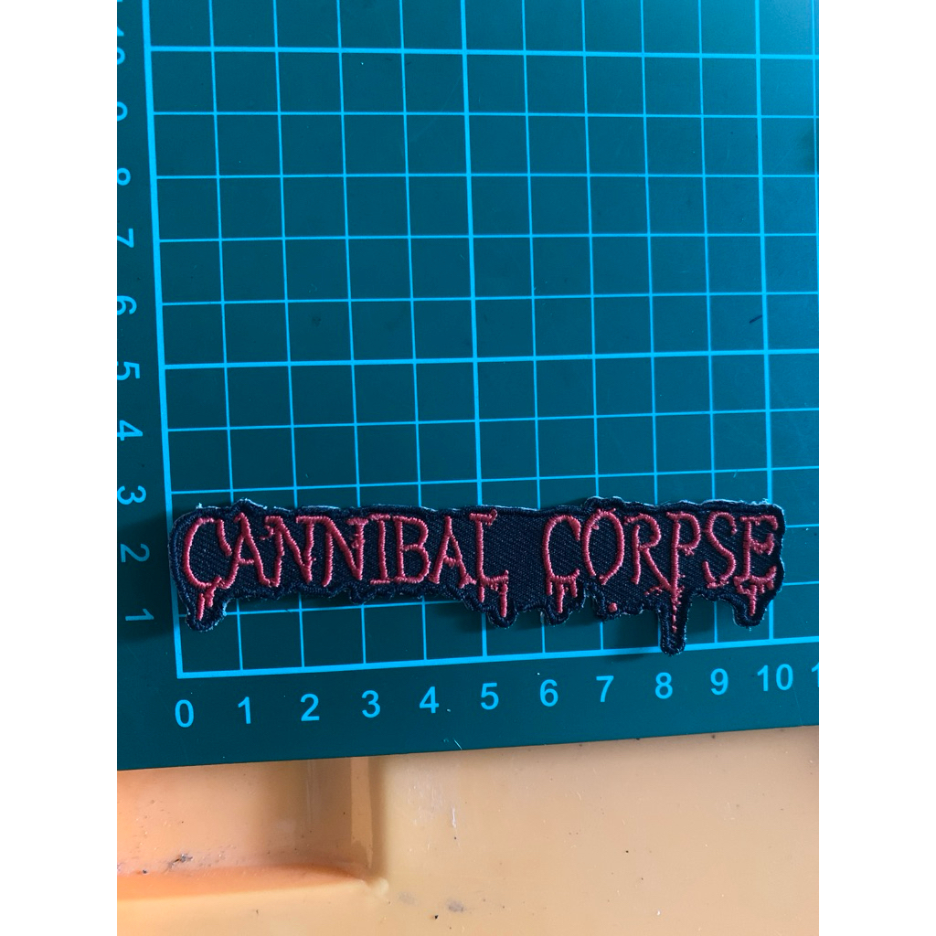 patch Cannibal Corpse official licensed import woven patch 2011