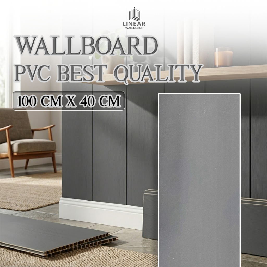 WDL - Panel dinding WPC / pola marmer Dinding WPC 100cm / Hiasan dinding kayu marmer WPC PREMIUM