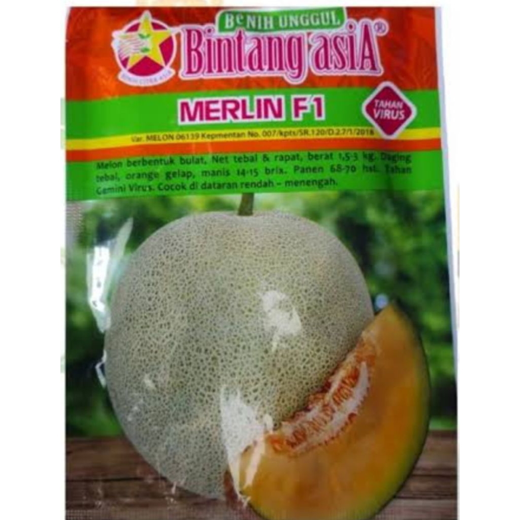 benih melon Merlin f1/20 gram