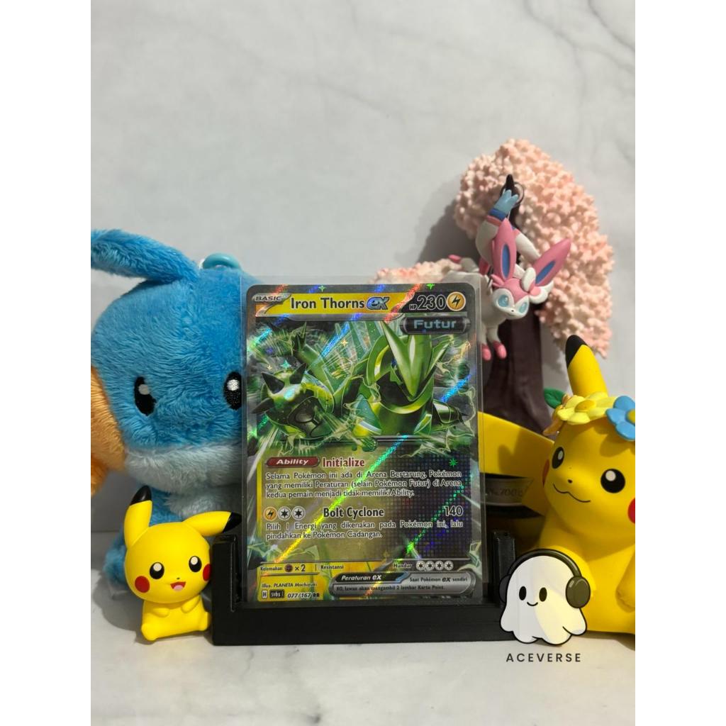 Iron Thorns EX RR 077/167 -  sv6s Kartu Pokemon Indonesia