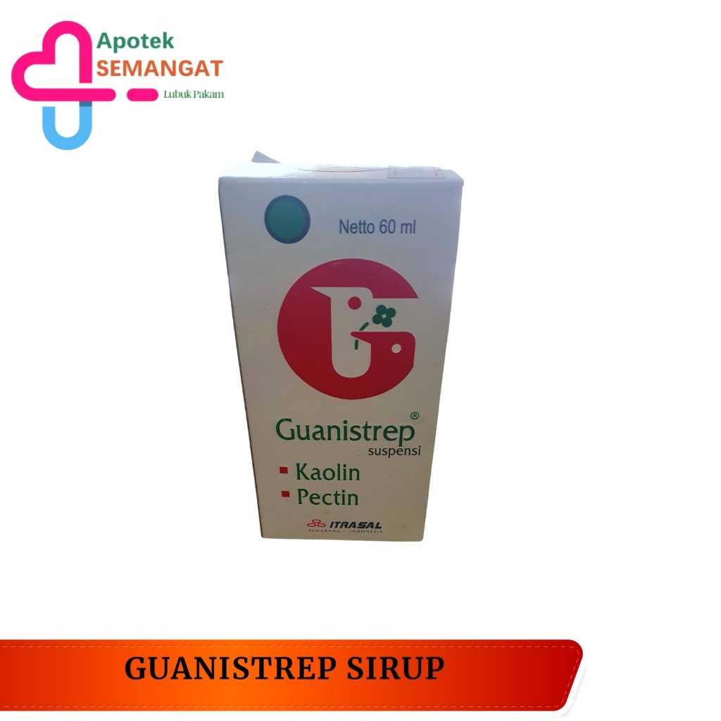 GUANISTREP SUSPENSI KAOLIN PECTIN