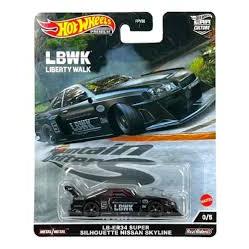 Hotwheels Chase Nissan Skyline R34 LBWK Segel Koleksi Mobil Model Miniatur