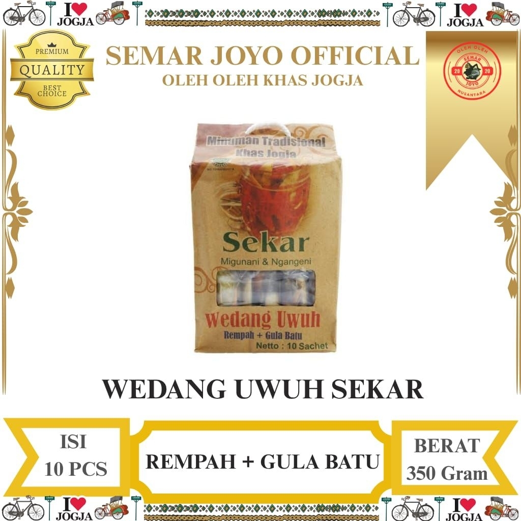 WEDANG UWUH SEKAR | Minuman Khas Bantul Jogja Isi 10