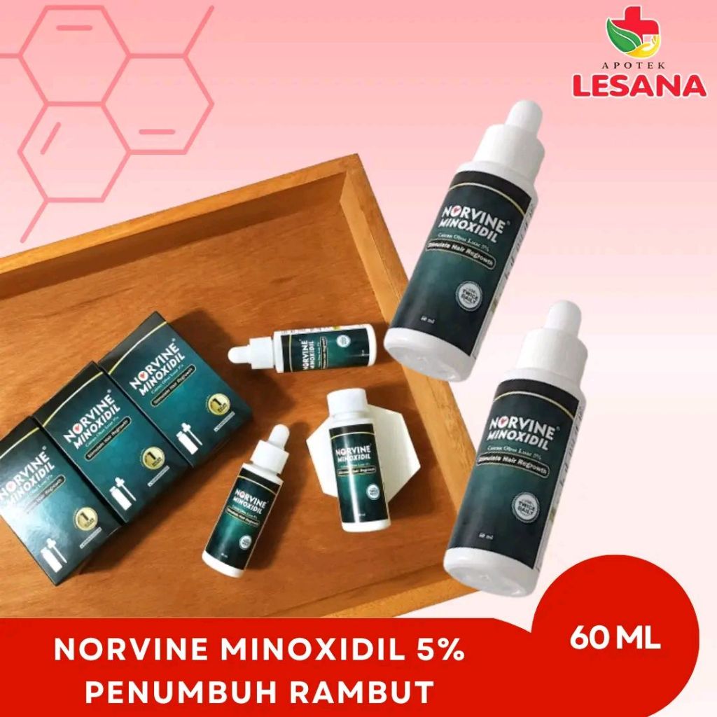 Norvine Minoxidil 60mL SEGEL RESMI