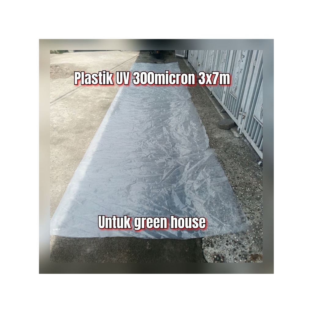 PLASTIK UV 300 MICRON 3X7M