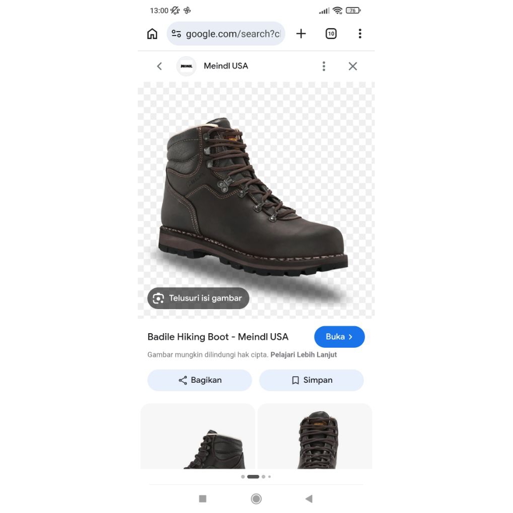 MEINDL BOOT USA SIZE 45