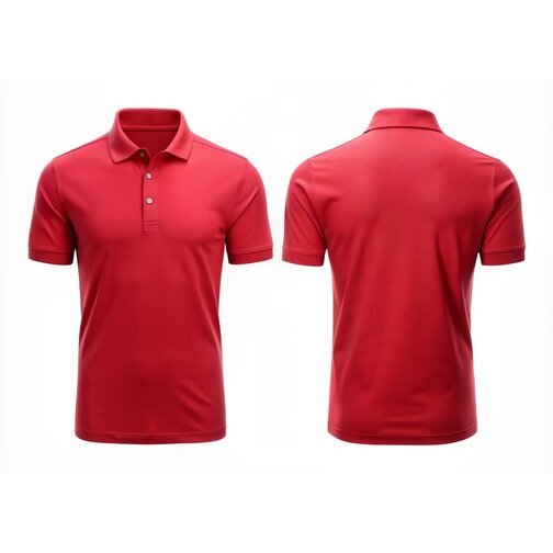 Kaos Polo Shirt Tshirt Baju Kerah Distro MERAH banyak warna sablon bordir LOGO TULiSAN NAMA GAMBAR F