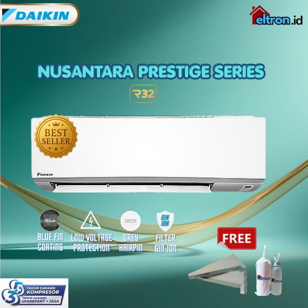 AC DAIKIN 1 PK SPLITWALL STANDAR