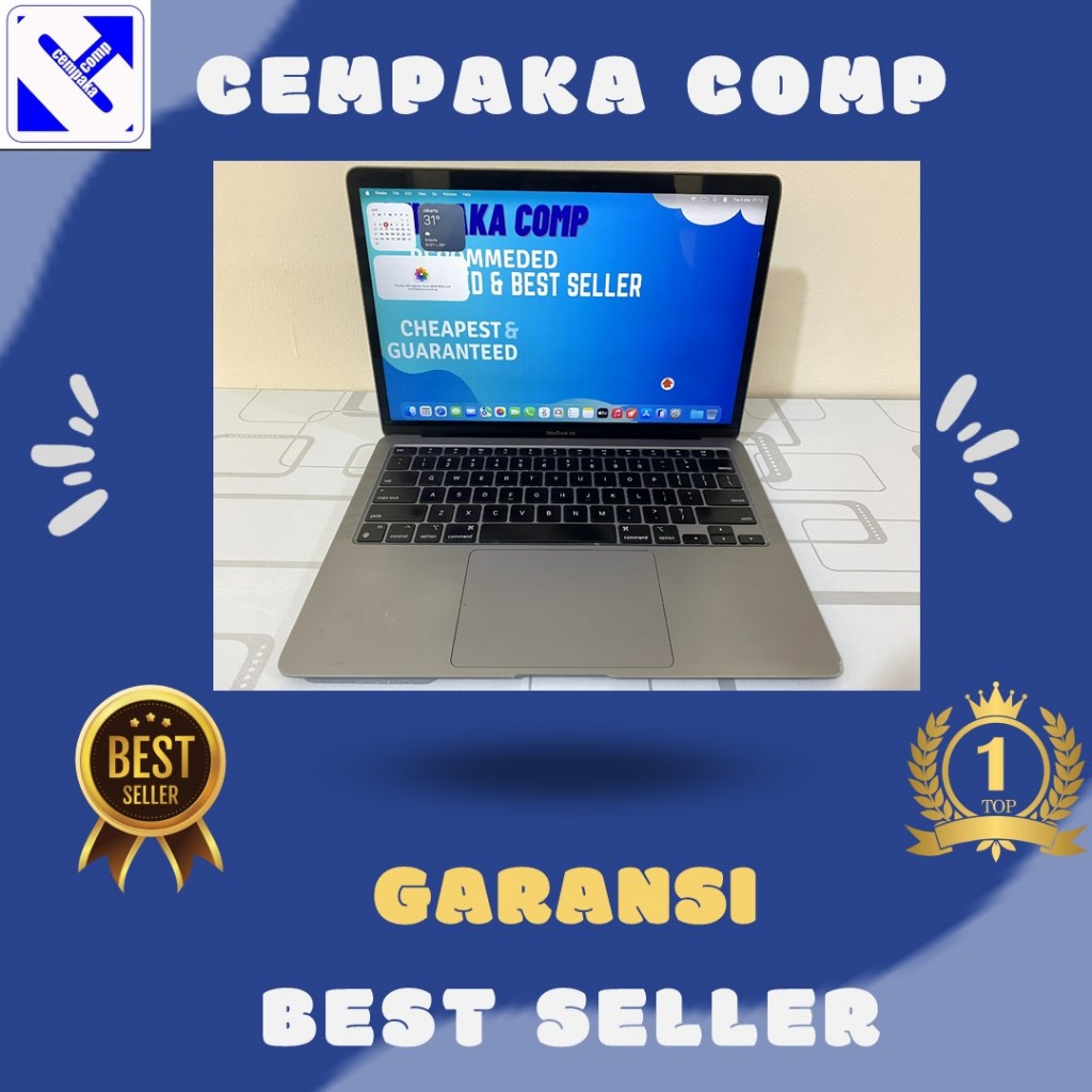 MacBook Air Retina 13 2020 M1 8GB SSD 256GB Garansi