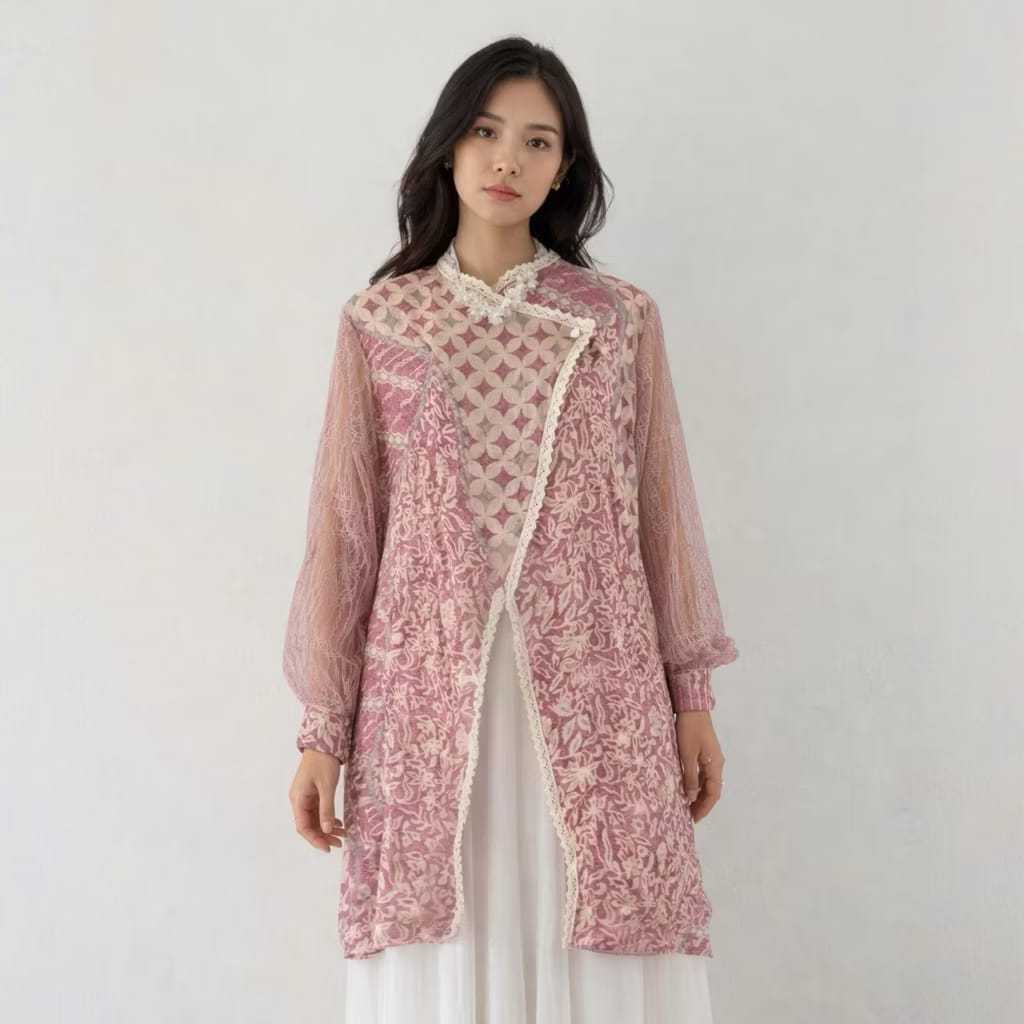 Outer Viscose by Callaluna Outer Batwing Batik Viscose Batik Viscose Outer Viscose Cirebon