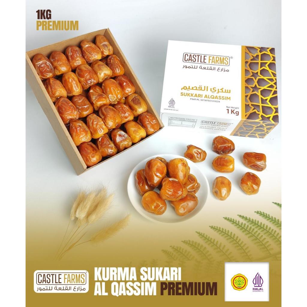 KURMA SUKARI AL QASSIM CASTLE FARMS PREMIUM 1 KG