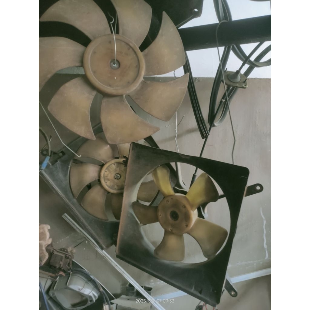 kipas radiator set copotan ORI aerio