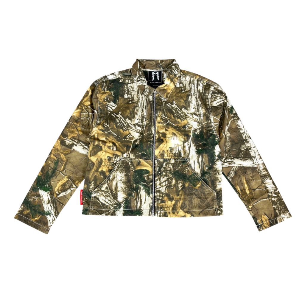 Flame Everyday Jacket Boxy Kalcer Realtree Camo Twill