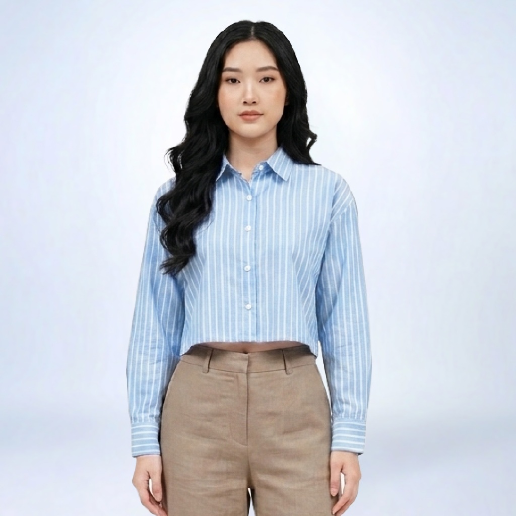 Emba Ladies - Jean Kemeja Wanita Lengan Panjang Collection