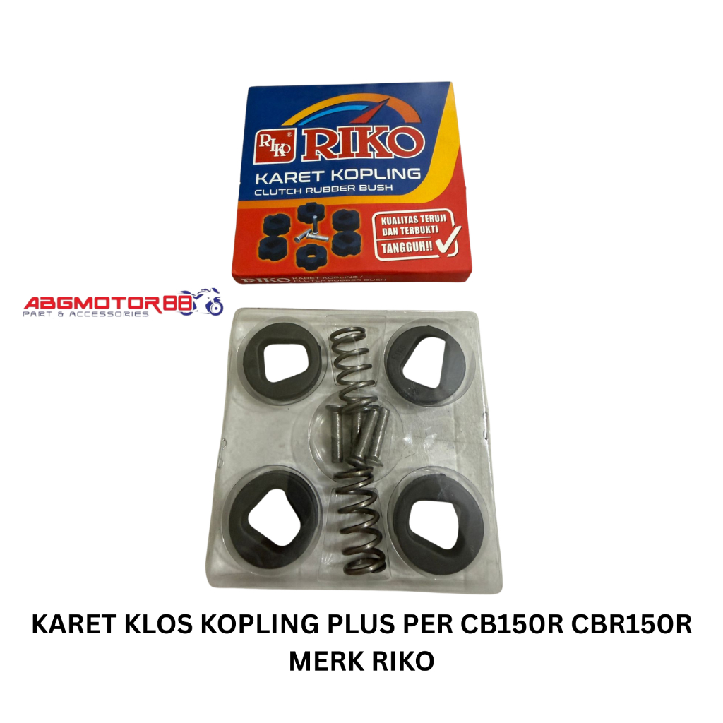 KARET KLOS KOPLING PLUS PER CB150R CBR150R OLD LAMA MERK RIKO
