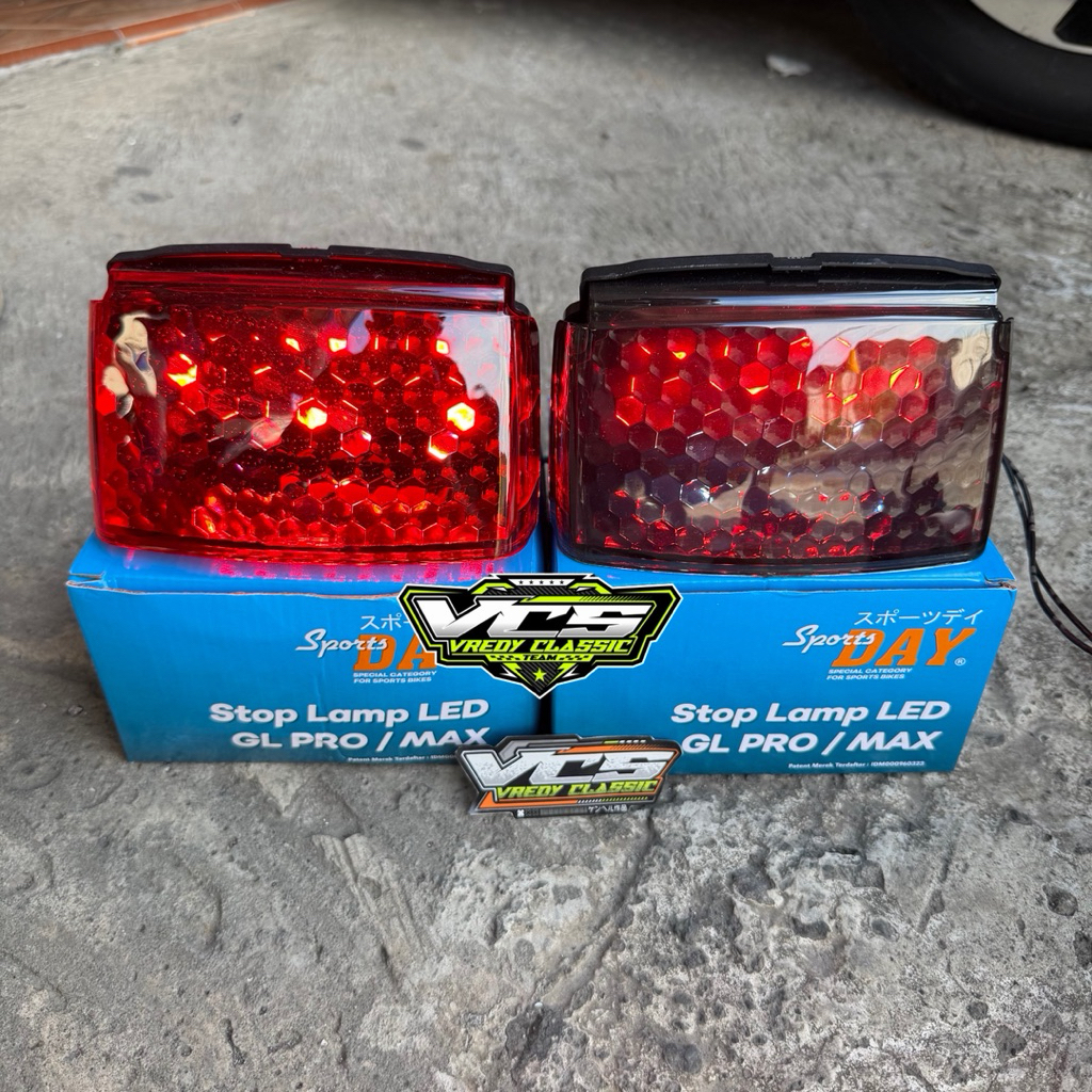 stoplamp GL PRO MAX LED by DAY diamond lampu belakang GL PRO MAX LED