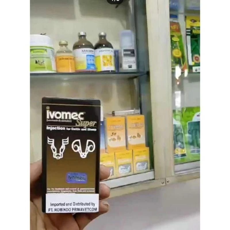 ivomec super 50 ml obat gatal dan gudig hewan ampuh