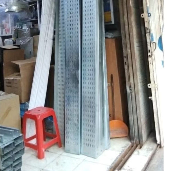 kabel tray electro galvanis segala ukuran 50x50 100x50 200x50 jointing tray 50mm tee elbow tdus peli