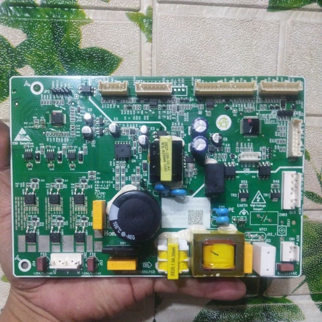 PCB modul kulkas gea inverter W19 PCB board gea refrigerator