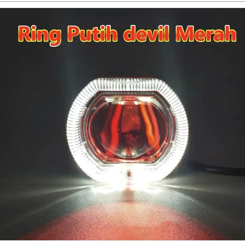 BILED PROJIE BILED CAHAYA CAHAYA LASER CUT OFF HIGH LOW PLUS SHROUD DEVIL 2,5INCH PROJIE BILED