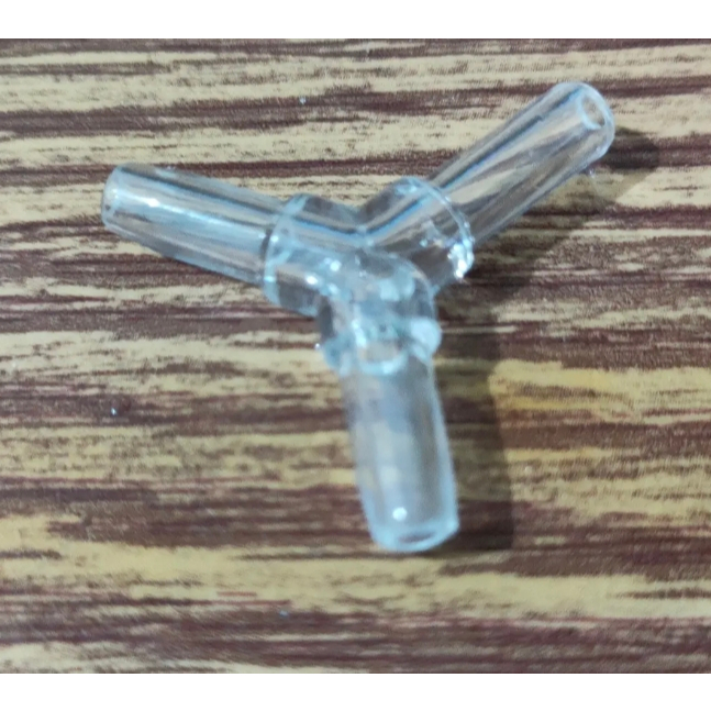 cabang Y selang aerator / splitter 2way selang aerator aquarium