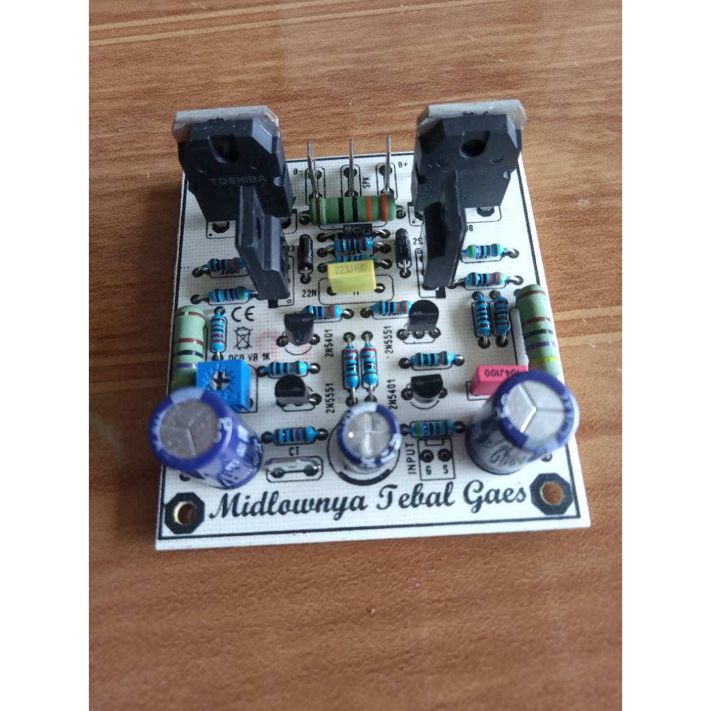DRIVER TBM MINI MODIF LOW MID FLAT POWER AMPLI