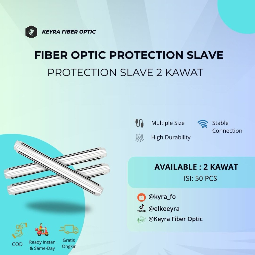 protection sleeve besar 2 besi isi 50