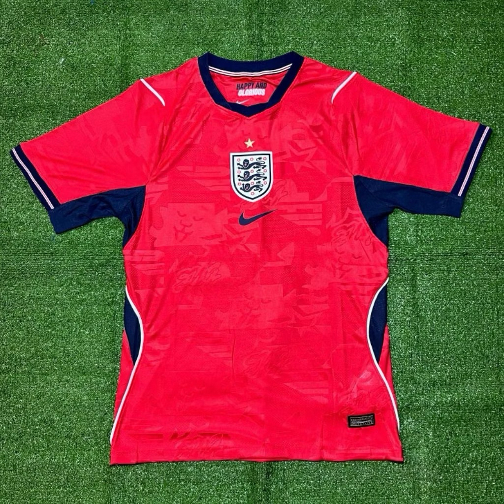 Jersey Piala Dunia Timnas Inggris Away 2026, Baju Bola Terbaru High Quality