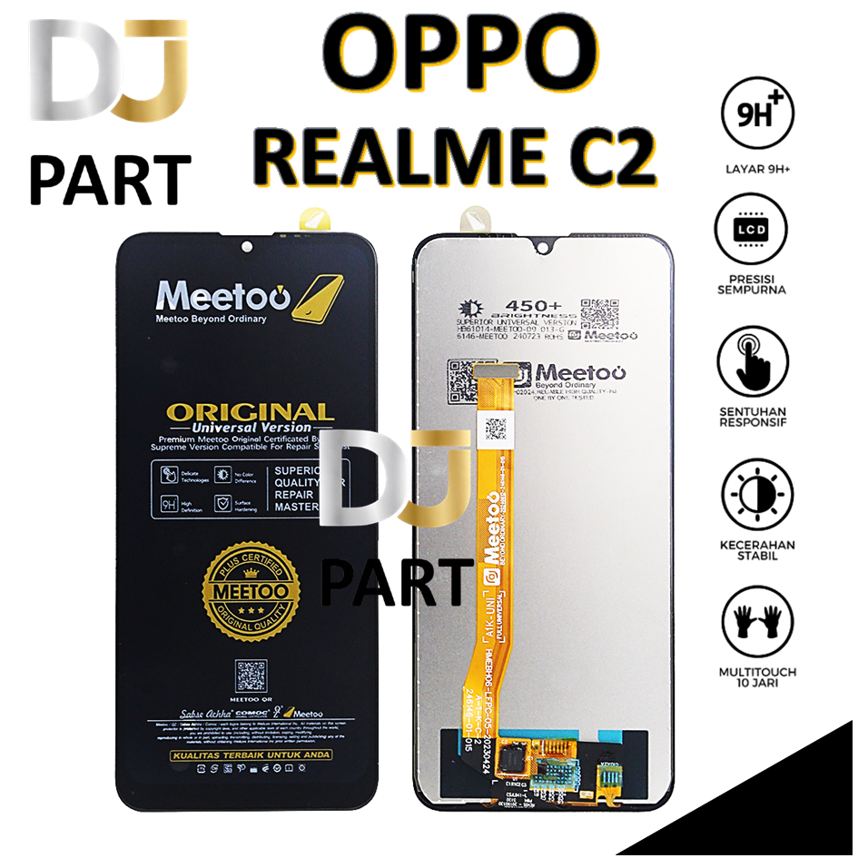 LCD TOUCHSCREEN REALME C2 ORIGINAL COMPLETE FULLSET