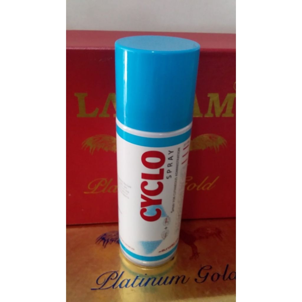 CYCLO Spray 200ml Obat Luka Ayam Thailand - Mengatasi Luka, Memar, Infeksi Kulit