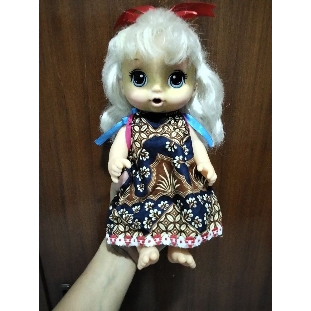 Boneka baby alive preloved