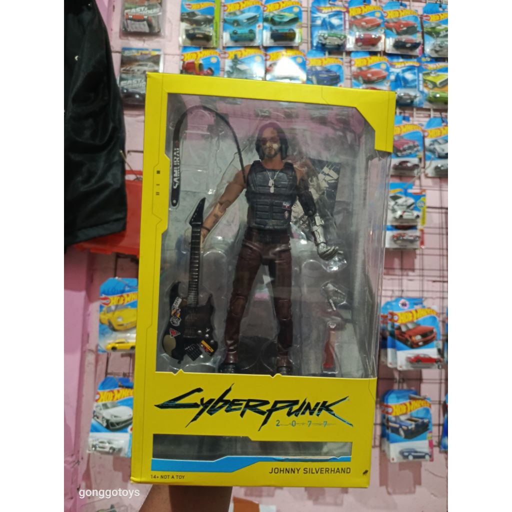 mcfarlane cyberpunk Johnny silverhand cyberpunk 2077