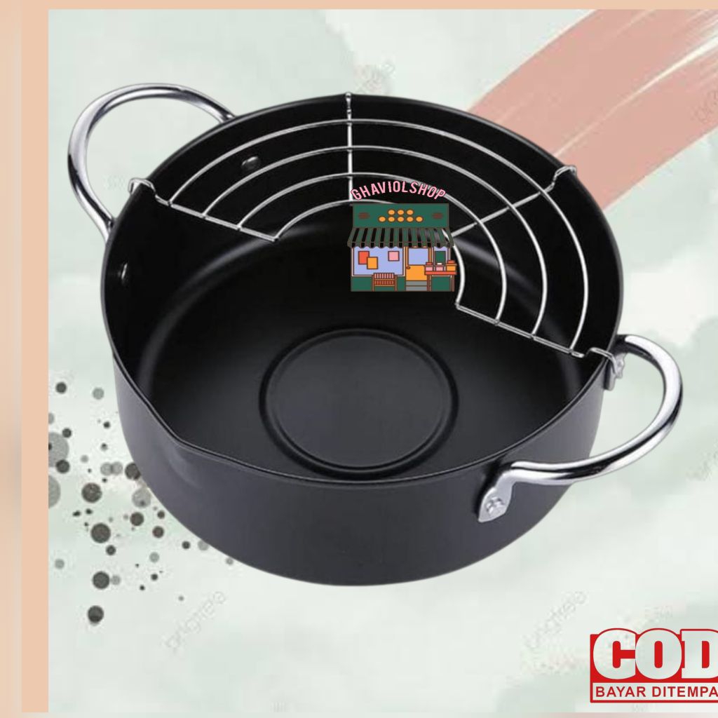 tirisan wajan setengah lingkaran uk 30cm, peniris wajan, tirisan minyak goreng