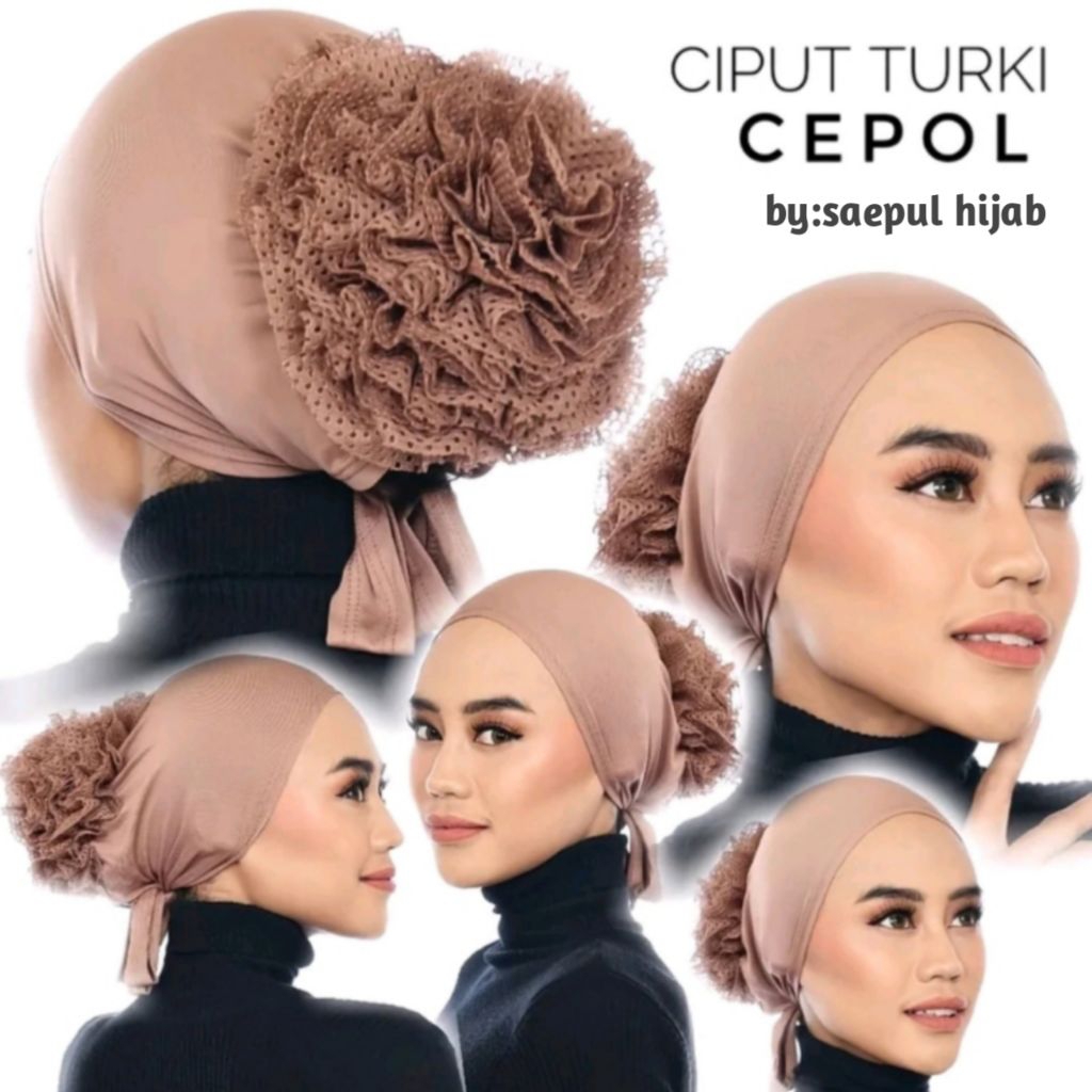 CIPUT TURKY CEPOL BRUKAT|| INNER TURKY SANGGUL|| CIPUT HIJAB INNER TURKY