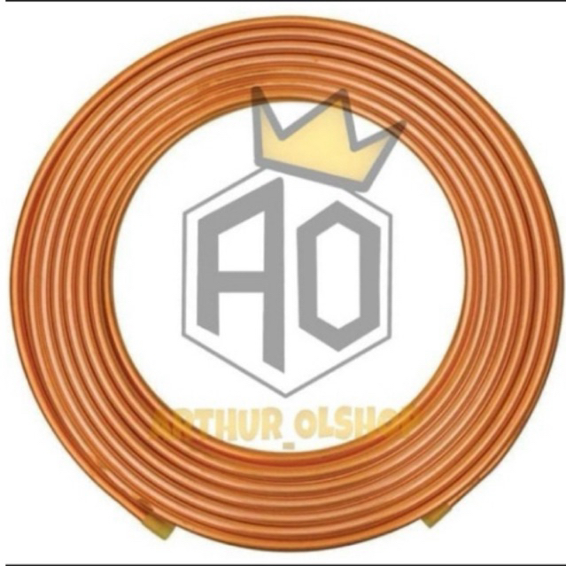 Pipa Tembaga 6mm x 1mm Lentur