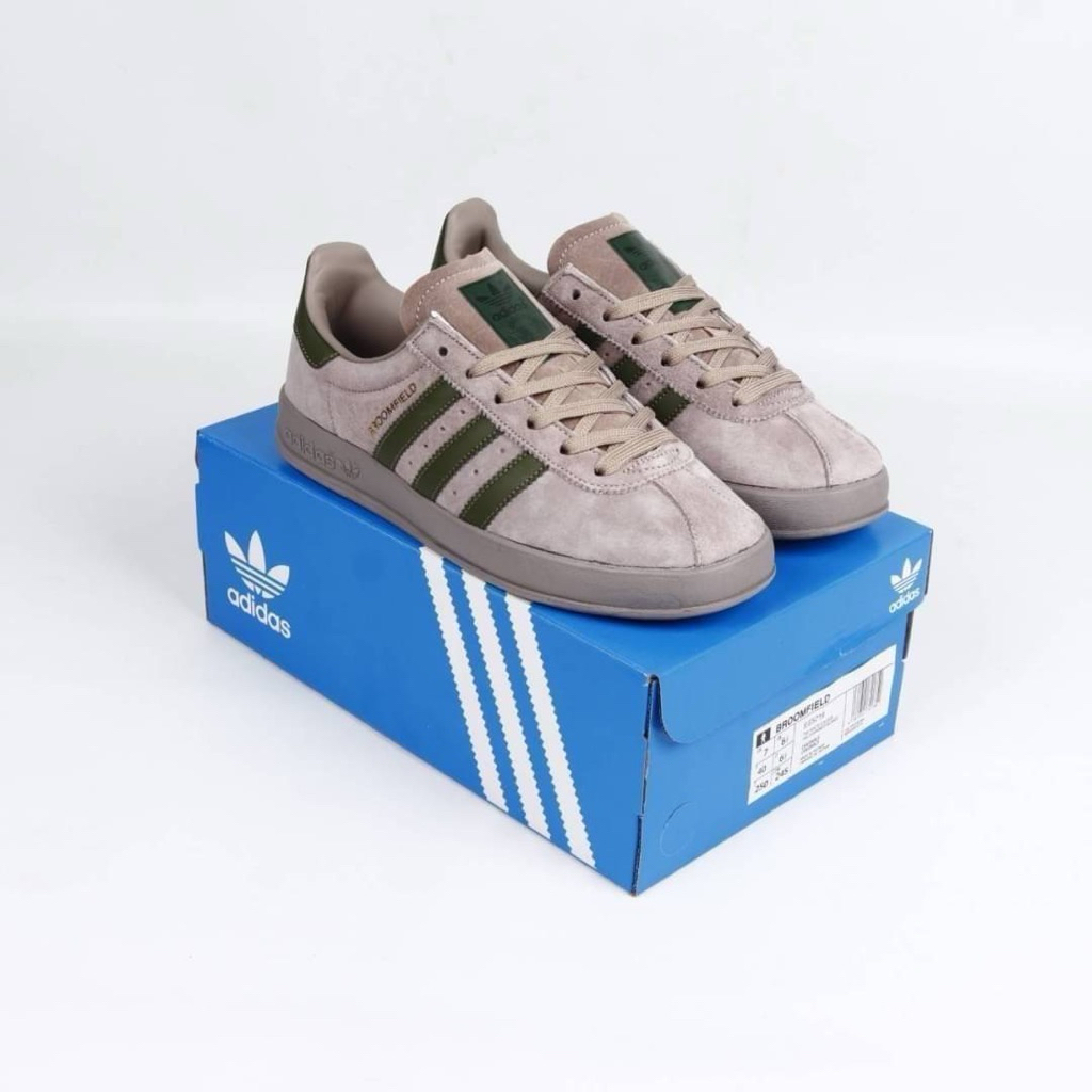 ( BDGSNKRS ) Sepatu Adidas Broomfield Cargo Raw Khaki