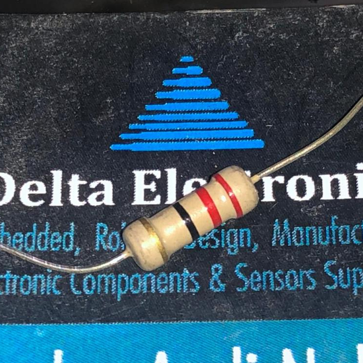 Resistor 22 Ohm 0.5W 5 Persen Carbon Film Resistor 22 0.5 Watt