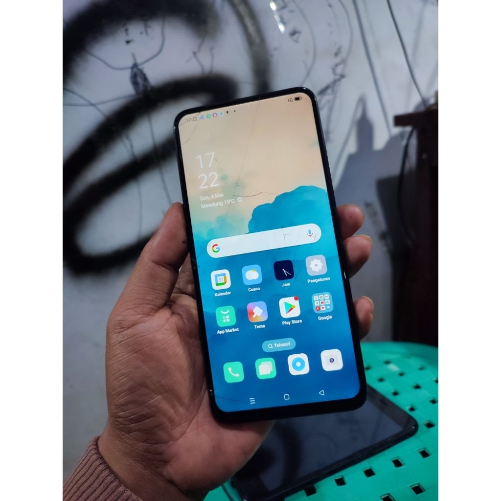 oppo f11pro minus retak ma camera depan gakebuka yang lainya normal