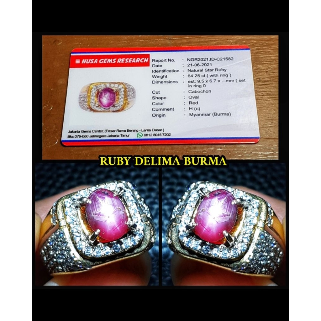 batu ruby delima burma HQ asli tambang myanmar