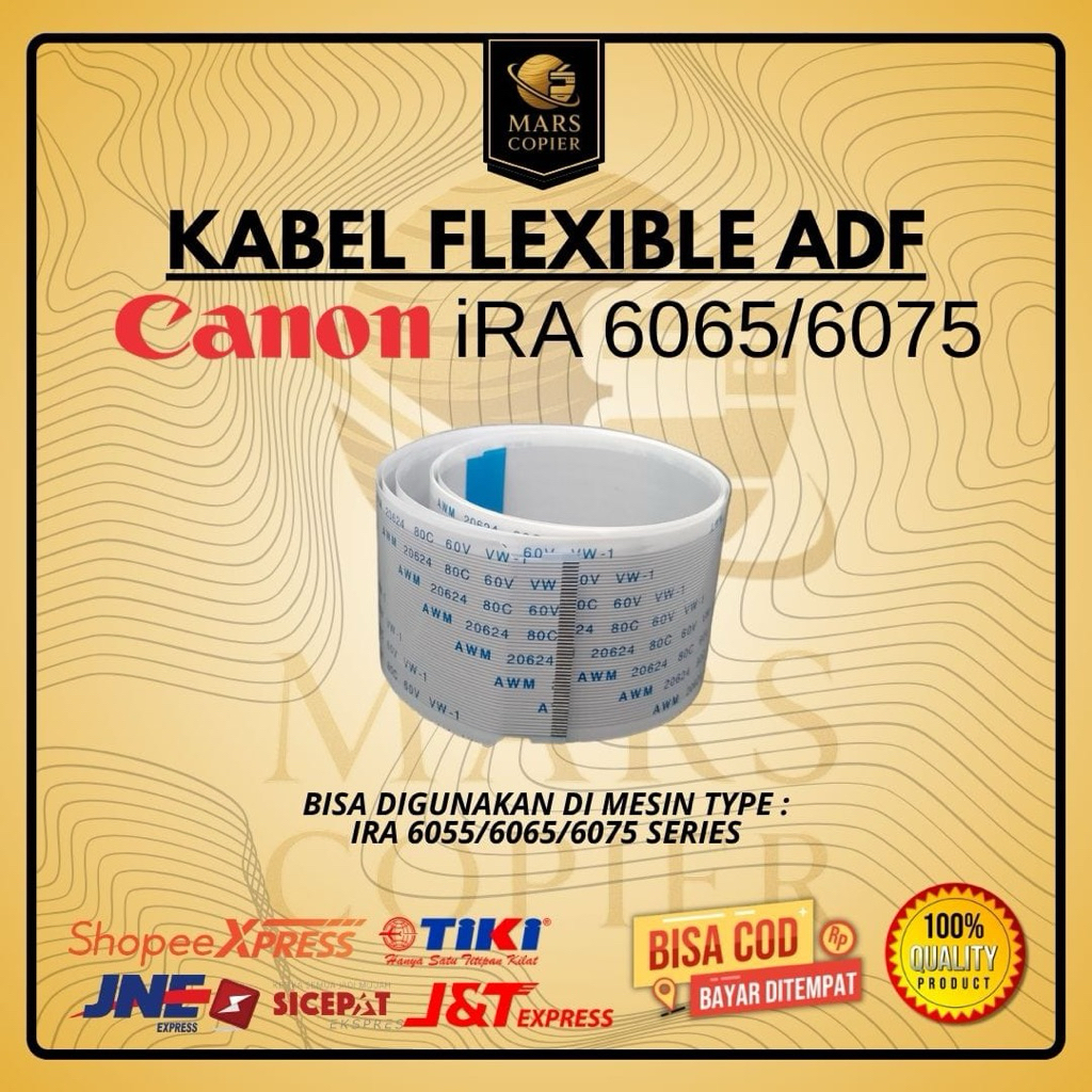 KABEL FLEXIBLE ADF CANON IRA 6055 6065 6075 IRA 6255 6265 6275