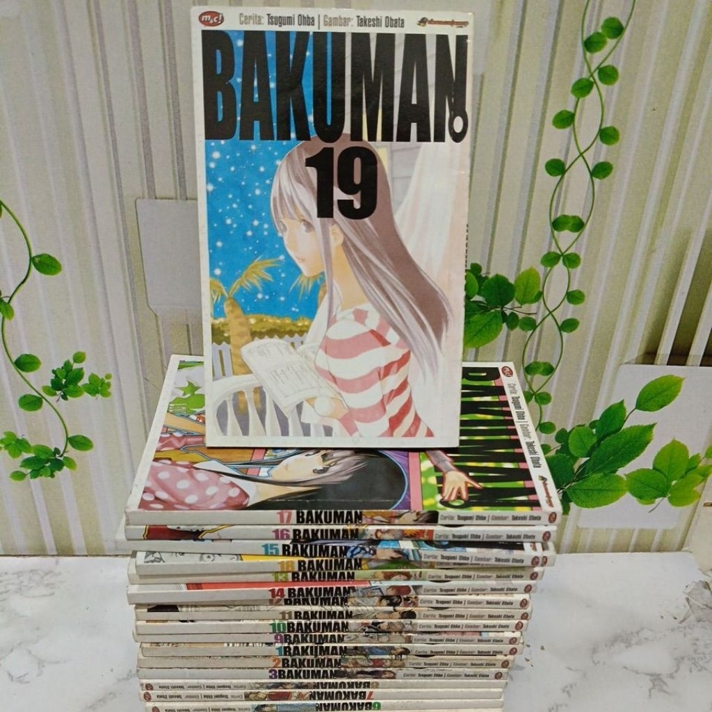 Komik Bakuman Full set lengkap 1-19 original Mnc