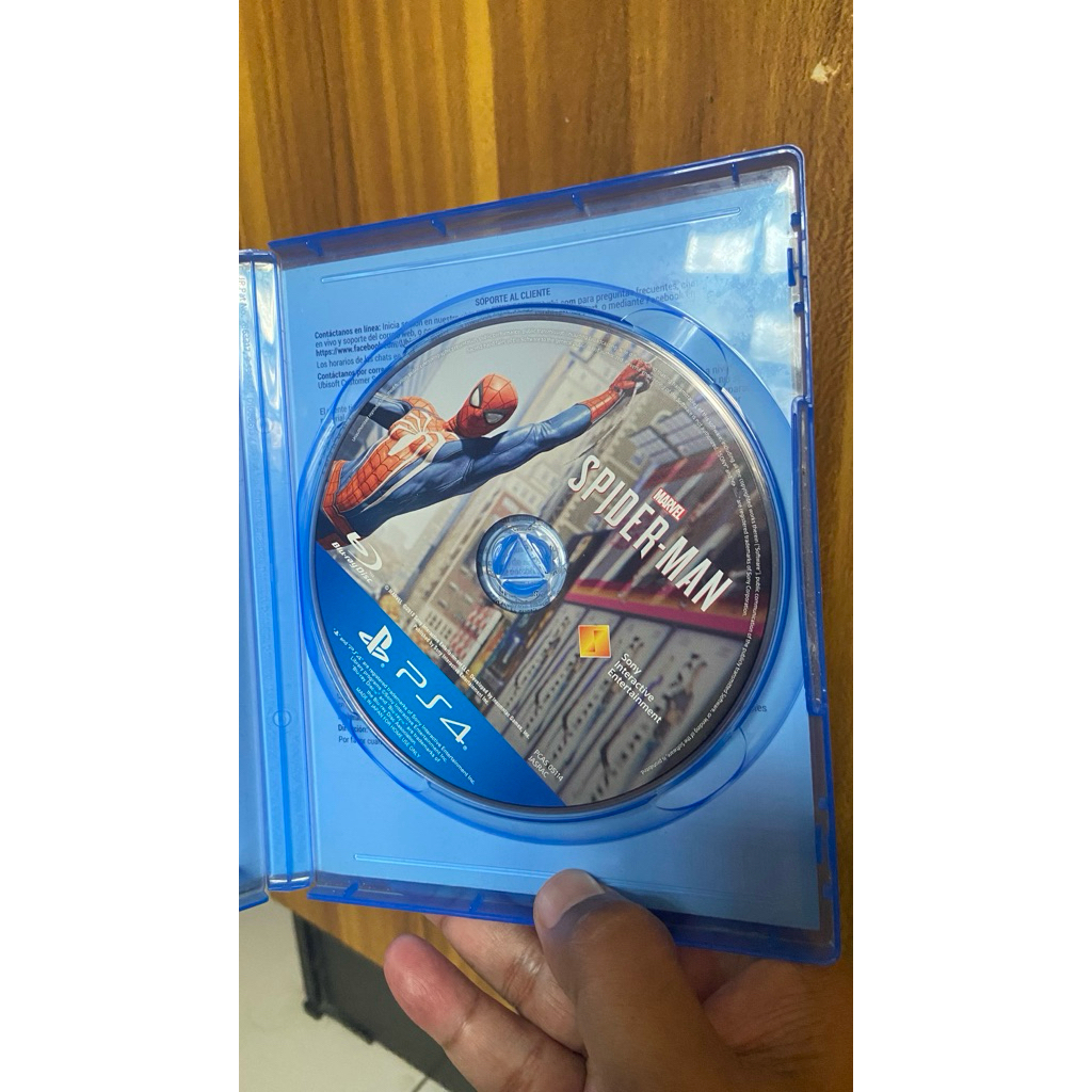 spiderman PS 4 BD