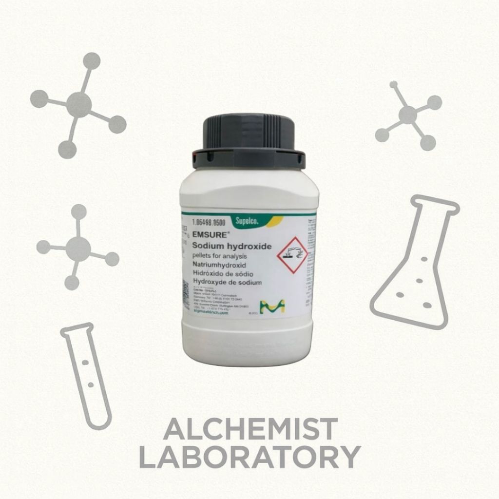 sodium hydroxide 500gr MERCK 1.06498.0500
