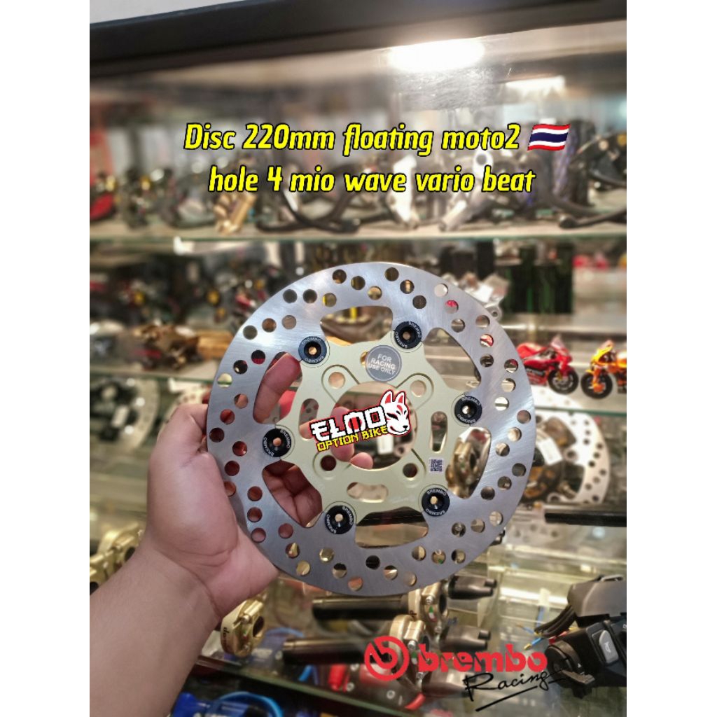 Disc bremb0 vietnam 220mm floating moto2 mio wave karisma supra vario beat jupiter scoopy