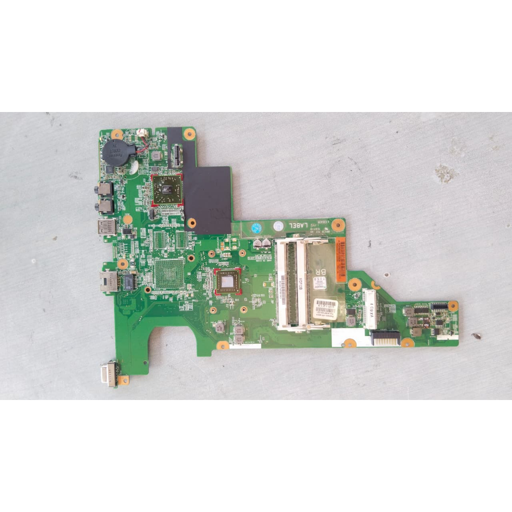 Board Mainboard Mobo Mesin Motherboard Laptop HP 431 Kondisi Mati