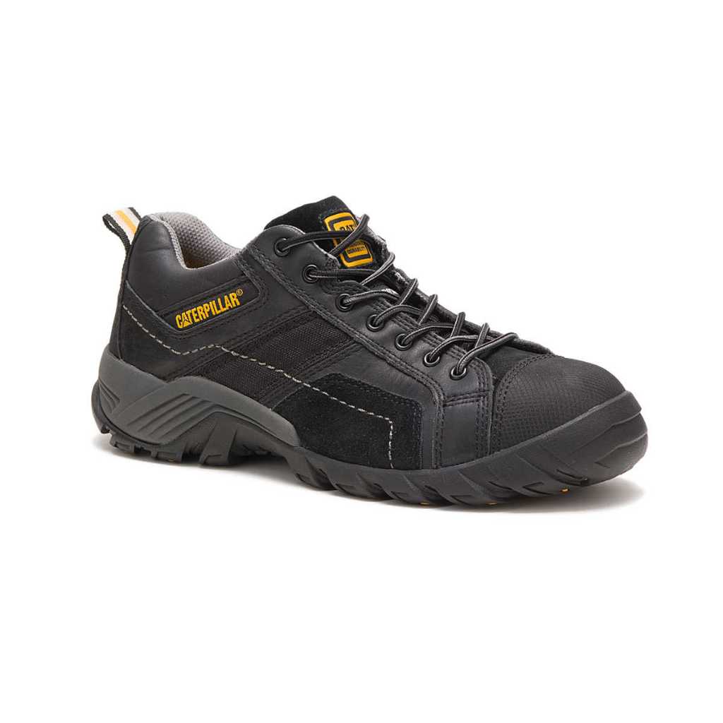 Sepatu Safety Pria Caterpillar Original Argon CT Black